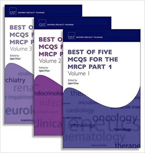 Best of Five MCQs for the MRCP Part 1 (3 Vols) set