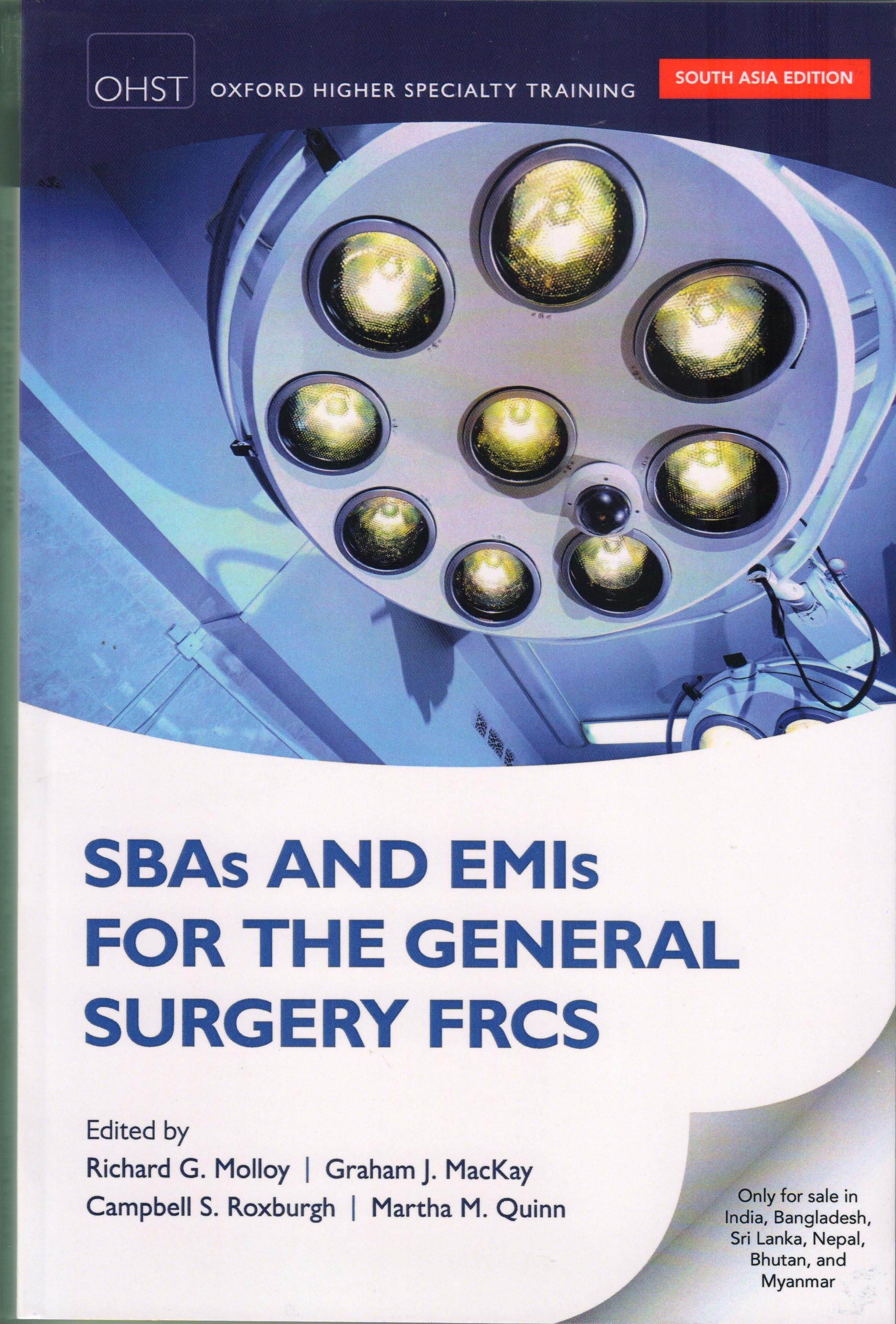 SBAs and EMIs for the General Surgery FRCS 1st/2018