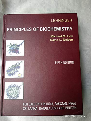 O.E.LEHNINGER PRINCIPLES OF BIOCHEMISTRY (IE)