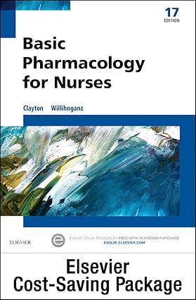 Basic Pharmacology for Nurses - Text & Study Guide Package - 17E