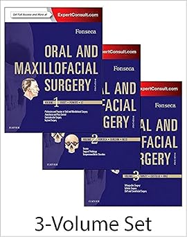 Oral and Maxillofacial Surgery (3-Volume Set) - 3E