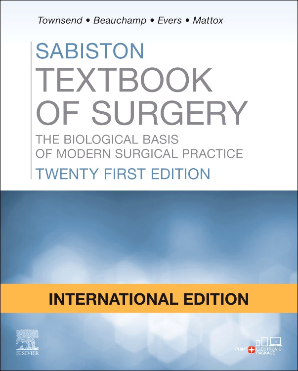 Sabiston Textbook of Surgery International Edition With Complimentary Book of Decision Making In Vascular Surgery By Cronenwet T