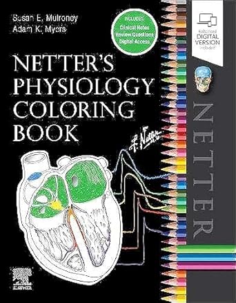 Netter's Physiology Coloring Book-1E