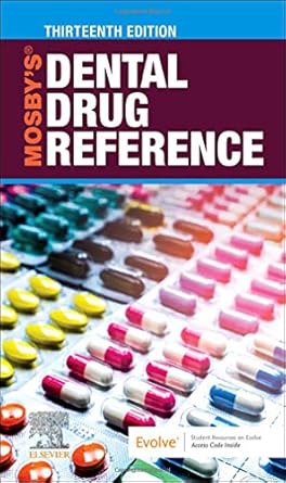 Mosby's Dental Drug Reference-13E