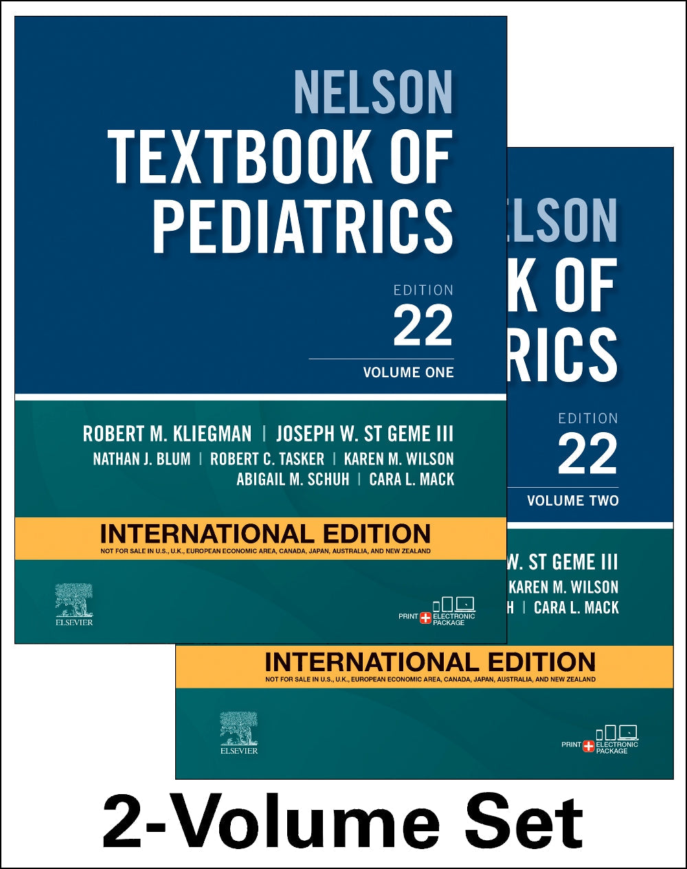 Nelson Textbook of Pediatrics, 2-Volume Set - International Edition:  22ed