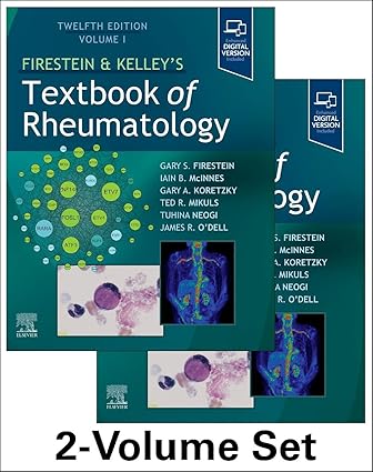 Firestein & Kelley's Textbook of Rheumatology 12th/2025 (2 Vols )