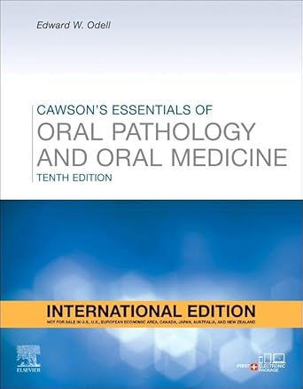 Cawson's Essentials of Oral Pathology and Oral Medicine, IE 10th Edition