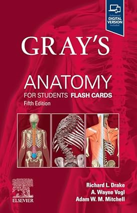 Gray's Anatomy for Students Flash Cards - 5E