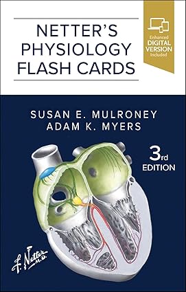 Netter's Physiology Flash Cards-2E