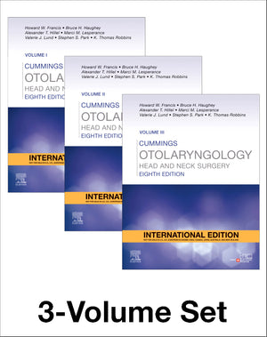 Cummings Otolaryngology Head and Neck Surgery 8th/2026 (3 Vols.)