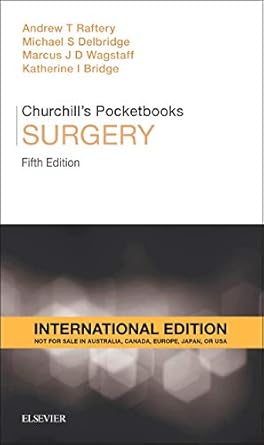 Churchills Pocketbook of Surgery, IE - 5E