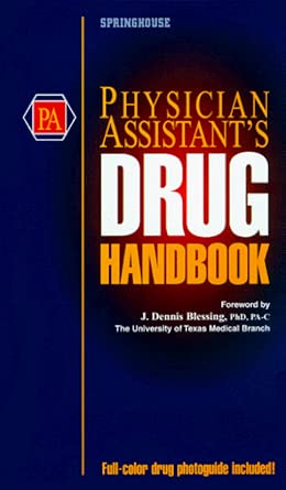 PHYSICIAN ASSISTANTS DRUG HANDBOOK