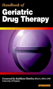 HANDBOOK OF GERIATRIC DRUG THERAPY