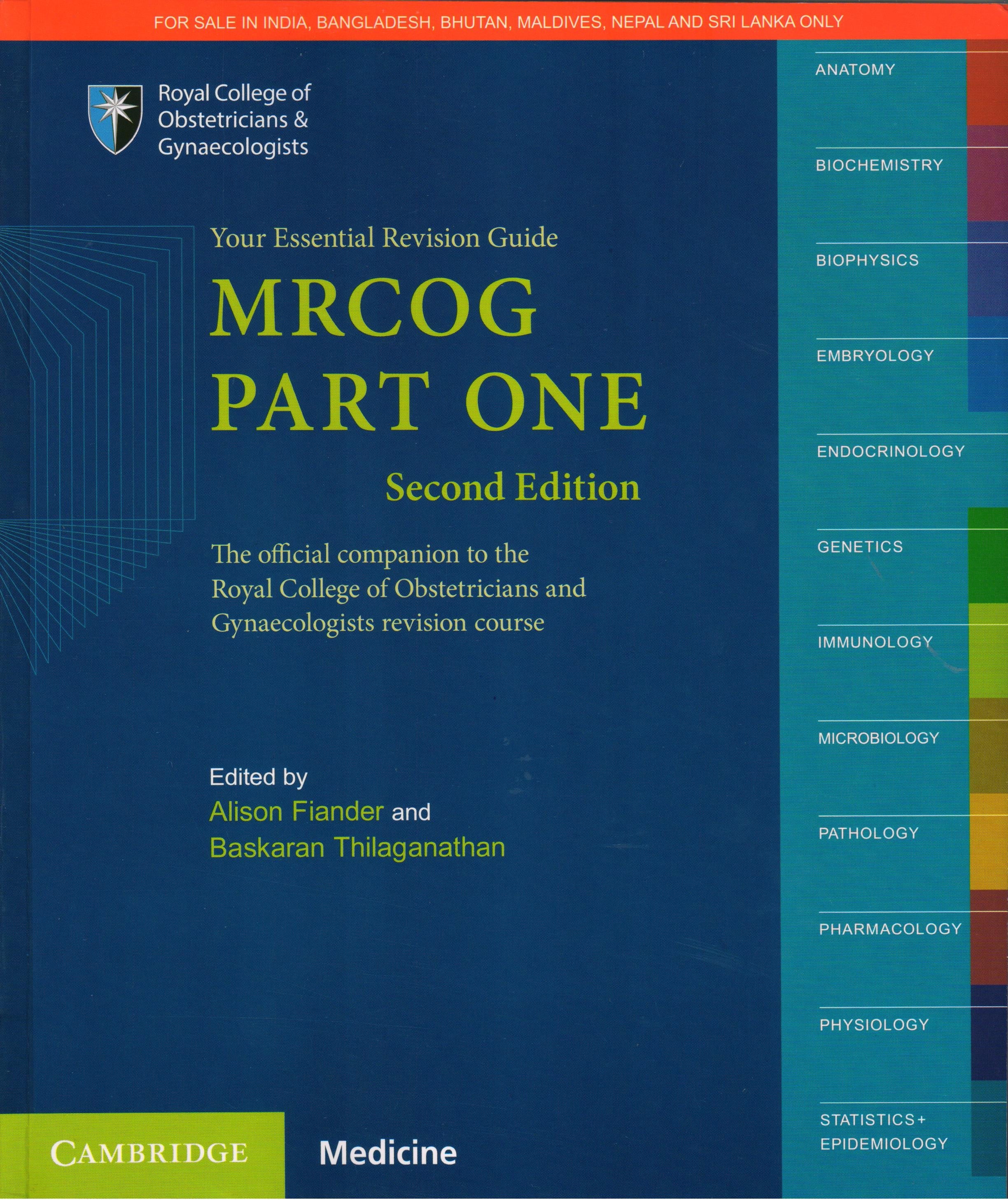 RCOG Your Essential Revision Guide MRCOG Part One