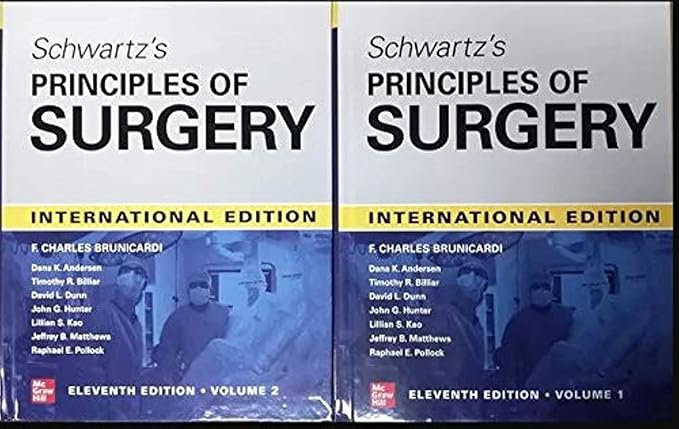 Schwartz's Princples of Surgery(2-Vol)(IE)-11E With Complimentary Book of Decision Making In Vascular Surgery By Cronenwet T