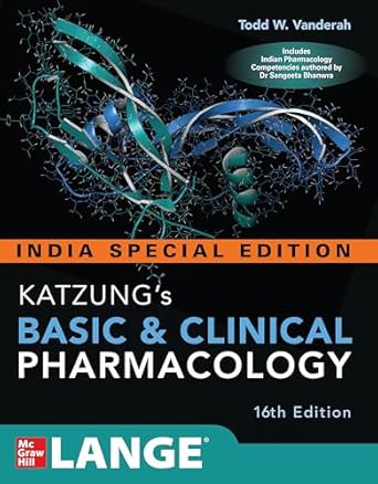 Katzung's Basic and Clinical Pharmacology(India Special Edition) -16E