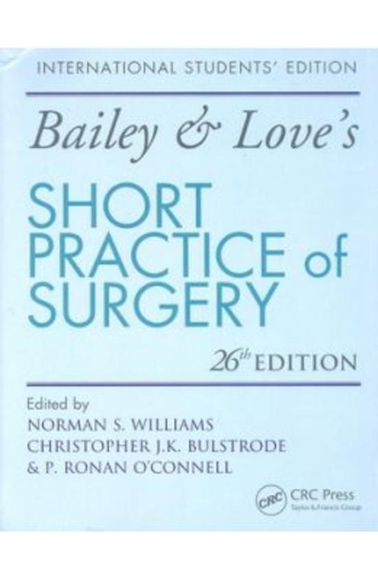 BAILEY & LOVE'S SHORT PRACTICE OF SURGERY (PB)(I)