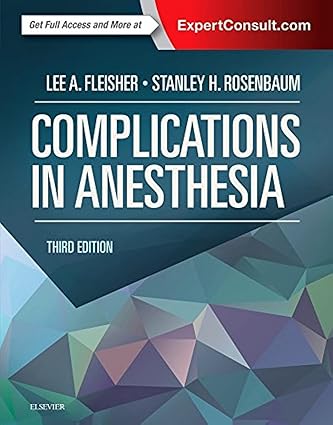 Complications in Anesthesia - 3E