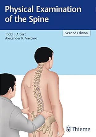 Physical Examination of the Spine 2nd Edition