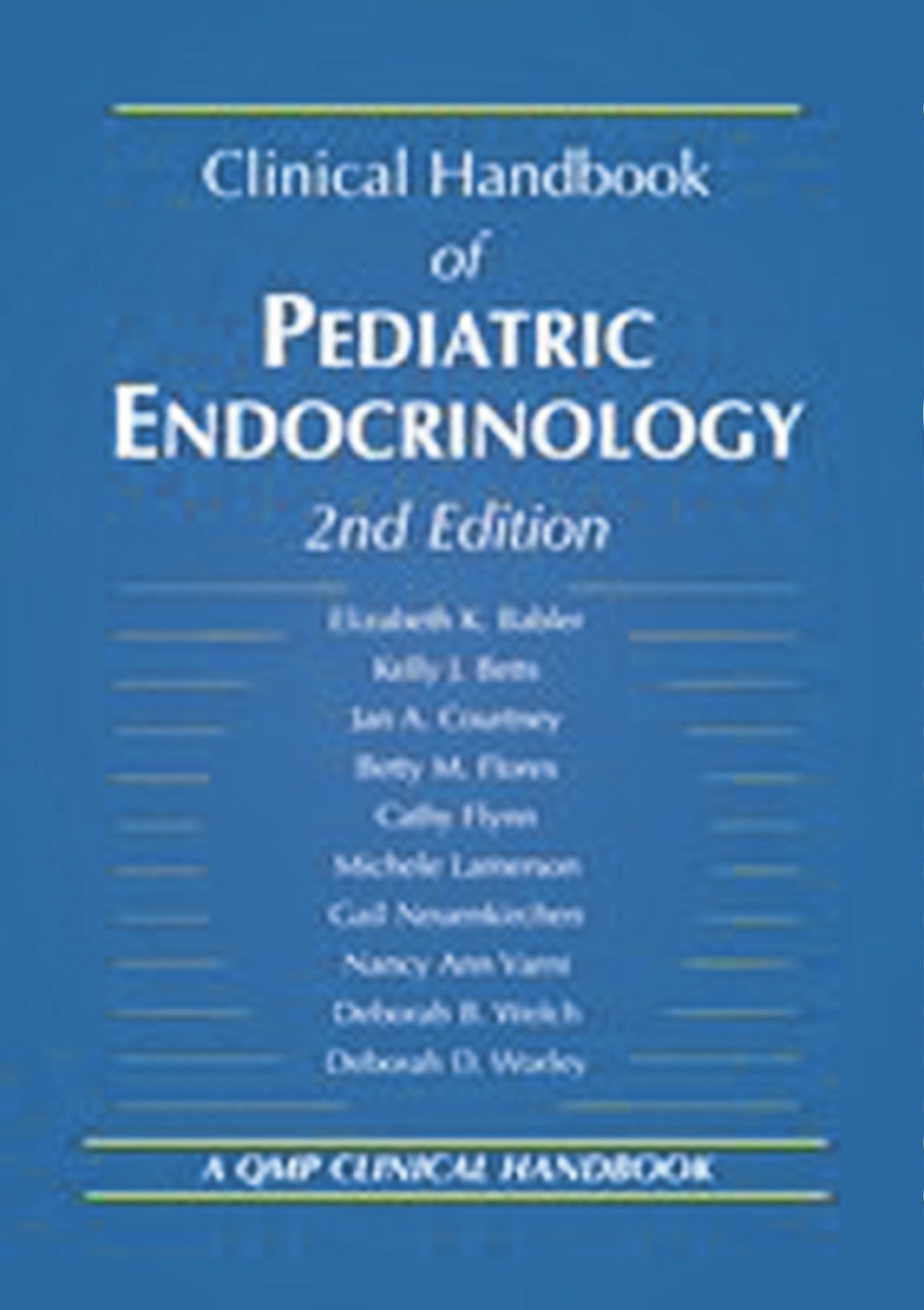 Clinical Handbook of Pediatric Endocrinology