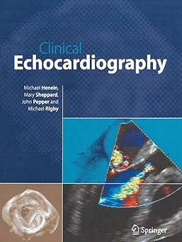 CLINICAL ECHOCARDIOGRAPHY