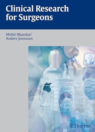 Clinical Research for Surgeons