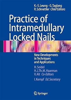 PRACTICE OF INTRAMEDULLARY LOCKED NAILS