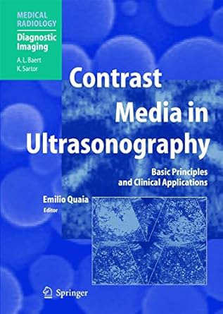 CONTRAST MEDIA IN ULTRASONOGRAPHY