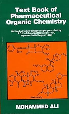 Textbook of Pharmaceutical Organic Chemistry (PB)