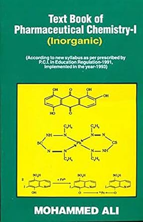 Textbook of Pharmaceutical Chemistry-I (Inorganic)
