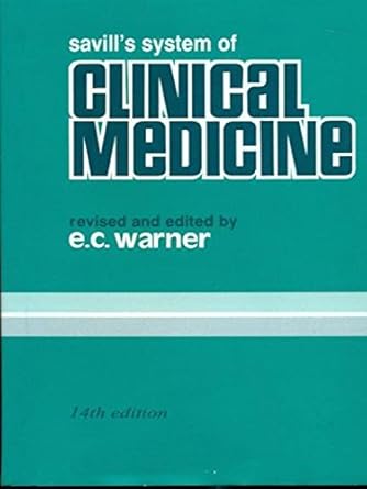 Savill's System of Clinical Medicine, 14e