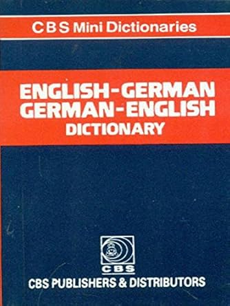 Mini English-German-German-English Dictionary