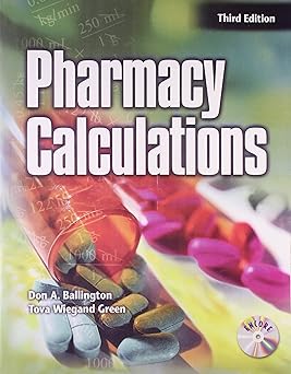 Pharmacy Calculations, 3e With CD (PB)