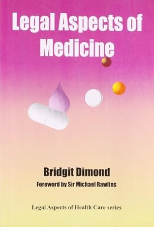 Legal Aspects of Medicine