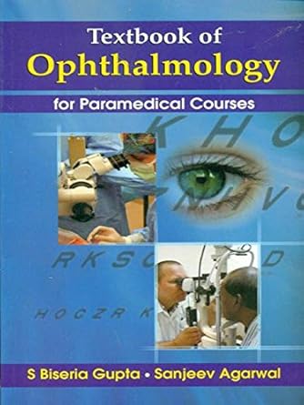 Textbook of Ophthalmology for Paramedical Courses