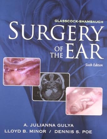 Glasscock-Shambaugh Surgery of the Ear, 6e (HB)