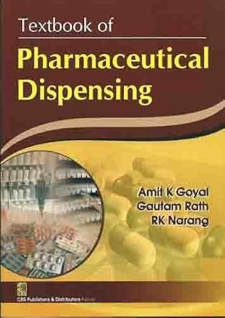 Textbook of Pharmaceutical Dispensing (PB)