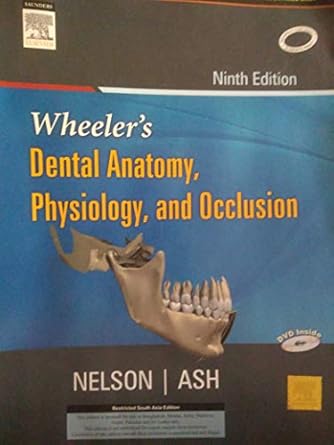 O.E.WHEELERS DENTAL ANATOMY OCCLISION