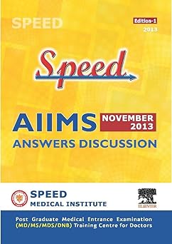 SPEED AIIMS NOVEMBER 2013 ANSWERS DISCUSSION