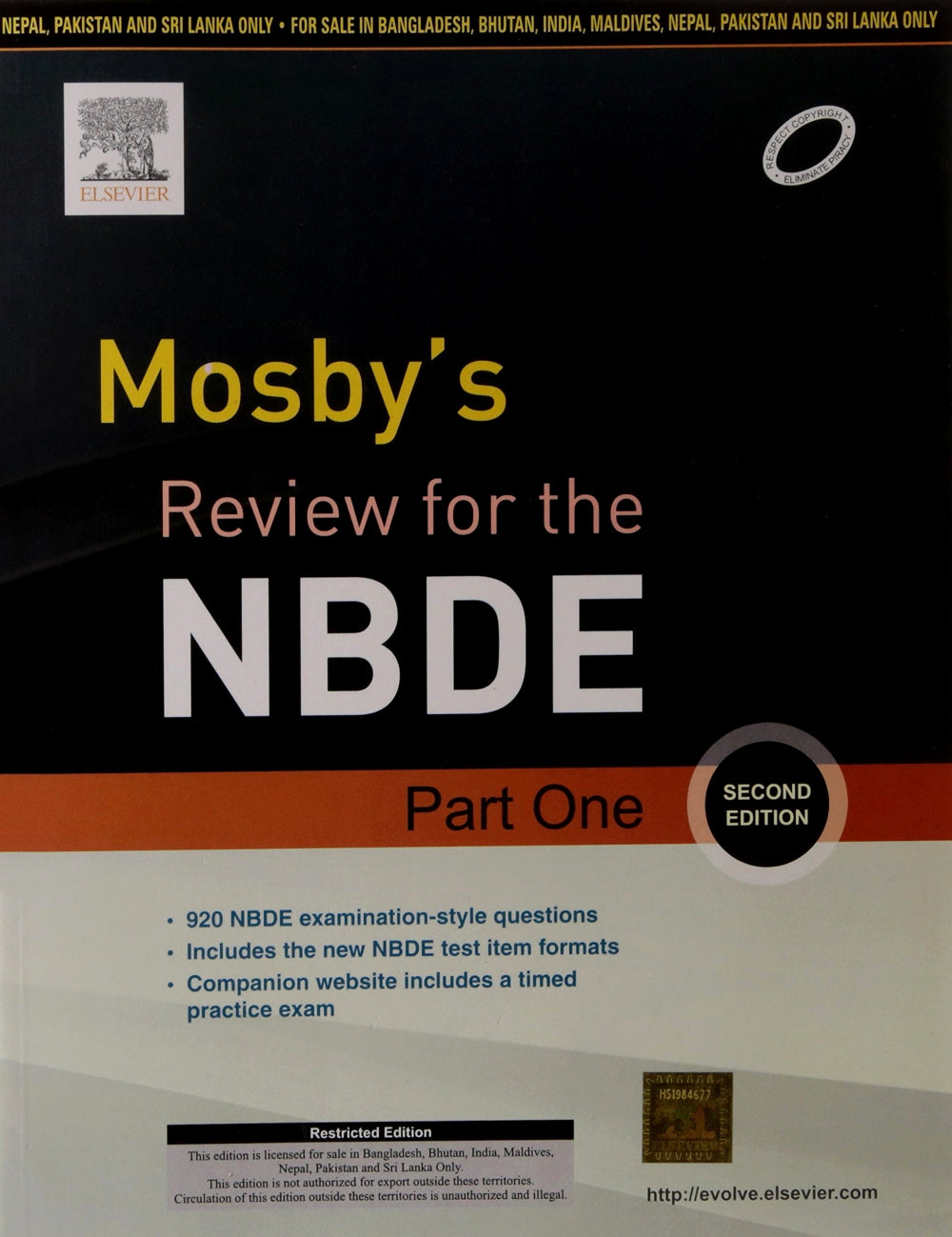 Mosby's Review for the NBDE Part I, 2e