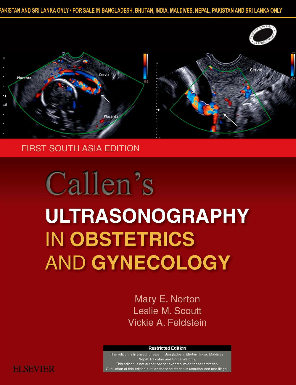CallenÍs Ultrasonography in Obstetrics and Gynecology: First South Asia Edition