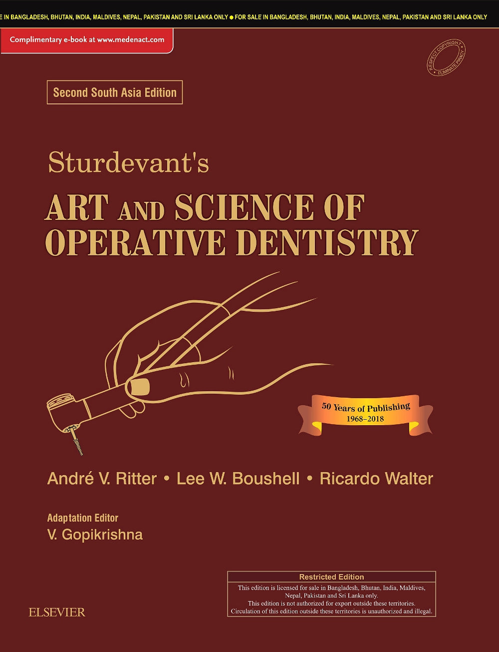 Sturdevant's Art and Science of Operative Dentistry: Second South Asia Edition