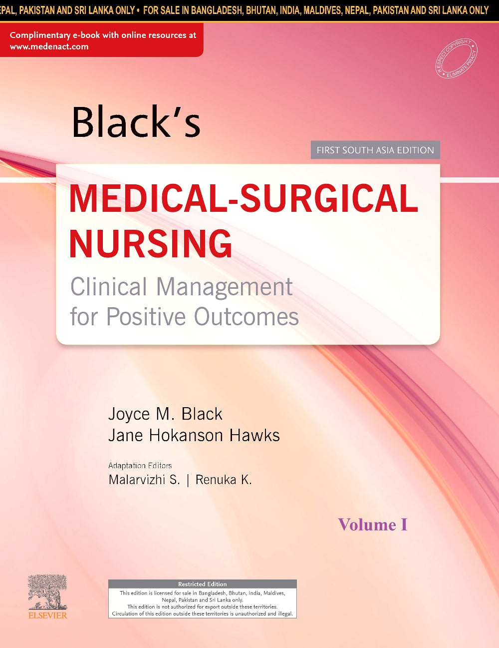 Black’s Medical-Surgical Nursing: Clinical Management for Positive Outcomes, First South Asia Edition (Two Volume Set)