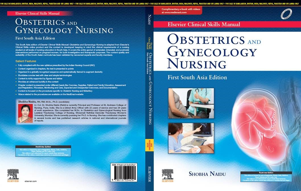 Elsevier Clinical Skills Manual Vol 4 OBG Nursing, 1SAE