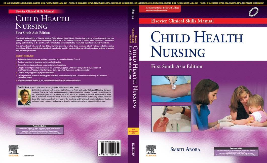 Elsevier Clinical Skills Manual Vol 3 Child Health Nursing, 1SAE