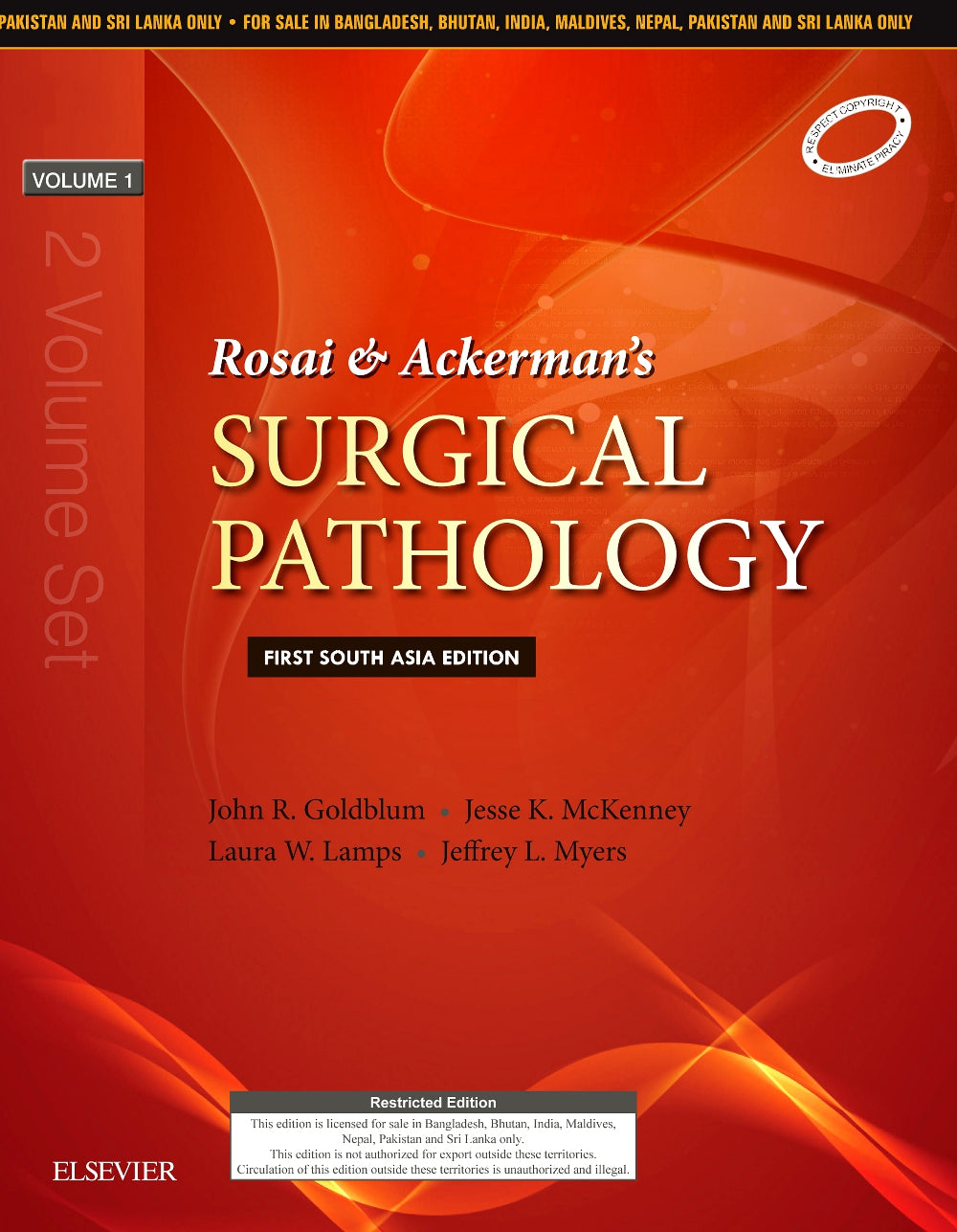 Rosai and Ackerman's Surgical Pathology - 2 Volume Set: First South Asia Edition