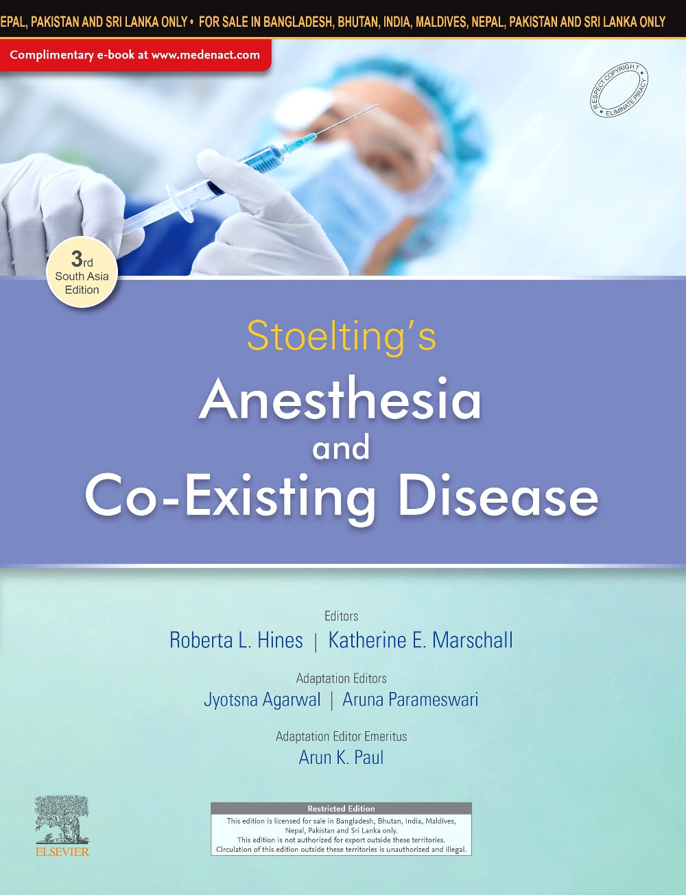 Stoelting's Anesthesia & Co-Existing Disease, Third South Asia Edition