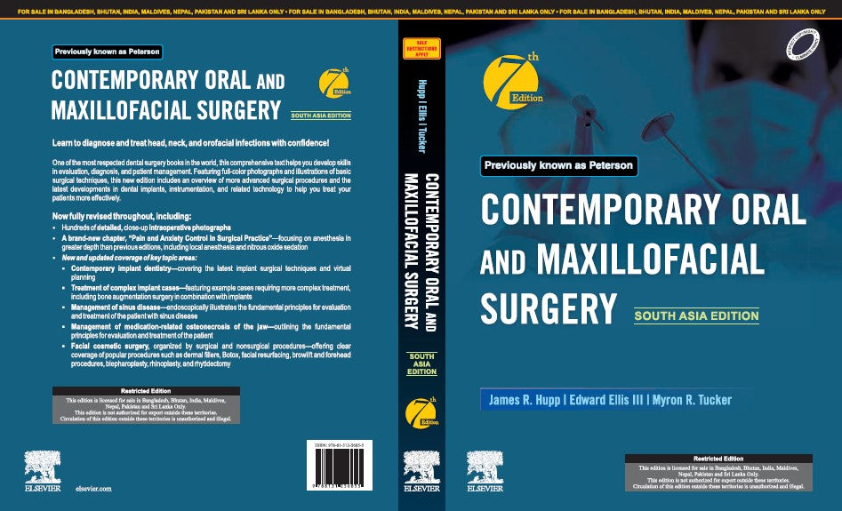 Contemporary Oral and Maxillofacial Surgery, 7e: South Asia Edition