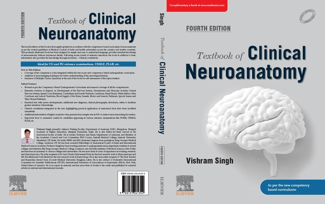 Textbook of Clinical Neuroanatomy, 4e