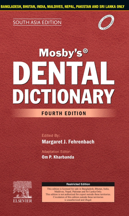 Mosby's Dental Dictionary: First South Asia Edition